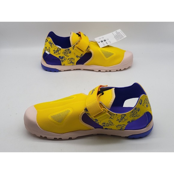 Adidas Terrex Captain Toey Hiking Boys Size 6 Yellow Blue Sandals IH2908 - Picture 5 of 14